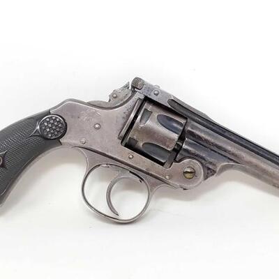 #1130 â€¢ Hopkins & Allen Top Break .32 Revolver Serial Number: 40886 Barrel Length: 3"
