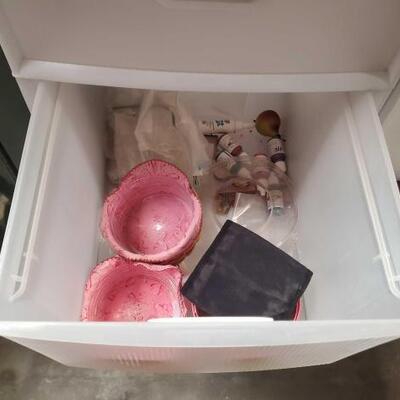 #2870 â€¢ (3) Storage Organizers and Filing Cabinet Filing Cabinet Measures Approx: 15"Ã—18"Ã—29"
