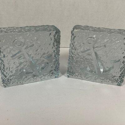 Book Ends - Glass