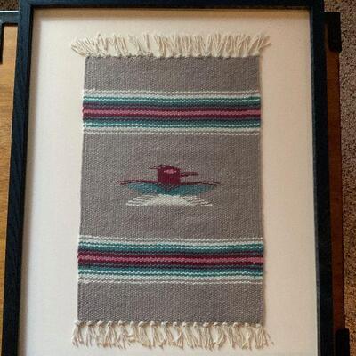 small oaxaca tapestry - framed