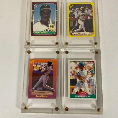Bonds / Griffey Jr. in Acrylic Holders -