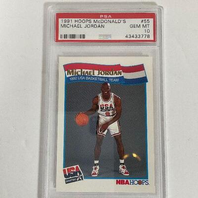 Michaal Jordan Team USA / McDonalds Gem MT 10