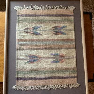 Oaxaca tapestry - framed