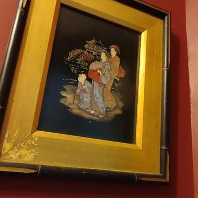Vintage Japanese Lacquer Art