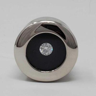 #1200 â€¢ 1ct Diamond: Round Brilliant Color H Clarity S13