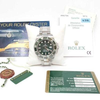 #1402 â€¢ Un-Authenticated Rolex Oyster Perpetual Watch. Not Authenticated- Bid Fast and Last Does Not Guarantee the Brand. It is Sold as is