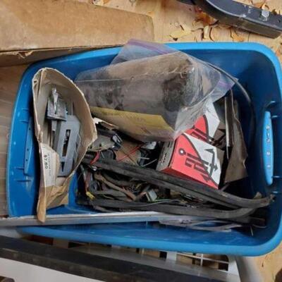 #4026 â€¢ Cadillac Trim Pieces, Muffler, Dash Controls, E Brake, And More: Cadillac Trim Pieces, Muffler, Dash Controls, E Brake, And More