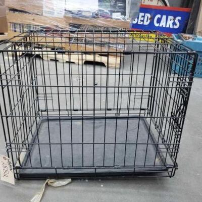#2078 â€¢ Pet Crate Measures Approx: 23.5"Ã—17"Ã—19.5