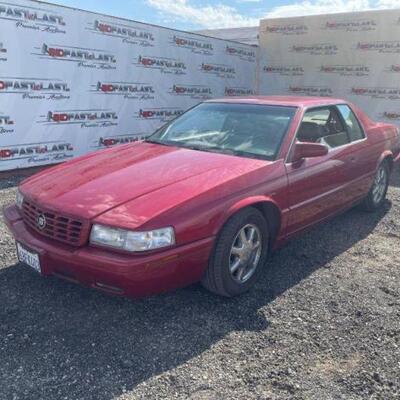 #192 â€¢ 2000 Cadillac Eldorado: Year: 2000
Make: Cadillac
Model: Eldorado
Vehicle Type: Passenger Car
Mileage: 104,759
Plate: 6BFK403...