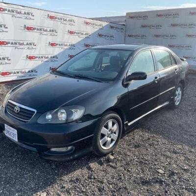 #112 â€¢ 2005 Toyota CorollaYear: 2005
Make: Toyota
Model: Corolla
Vehicle Type: Passenger Car
Mileage:184697
Plate: 5PKH897
Body Type: 4...