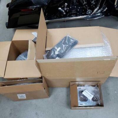 #4500 â€¢ Harley Davidson Tour Pack New In Box Color Matched For Lot 150: Harley Davidson Organizer 53000303, Luggage Rack 79179-08, King...