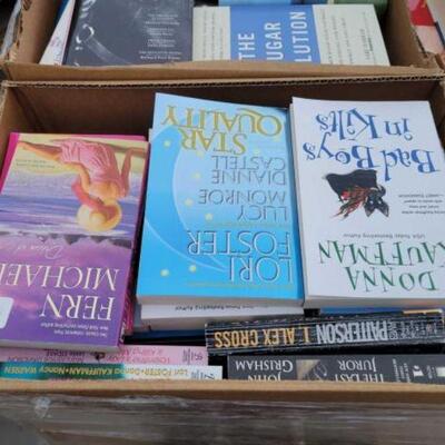 #2832 â€¢ Approx 36 Boxs Of Books, Posters, And More