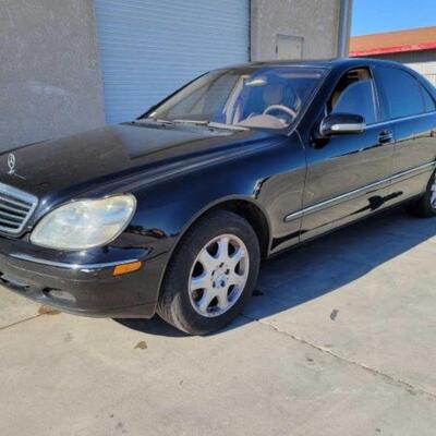  2002 Mercedes-Benz S Class Year: 2002
Make: Mercedes-Benz
Model: S-Class
Vehicle Type: Passenger Car
Mileage:122586
Plate: 4VYG858
Body...