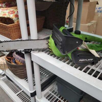 #2098 â€¢ Portland 14" Electric Chainsaw