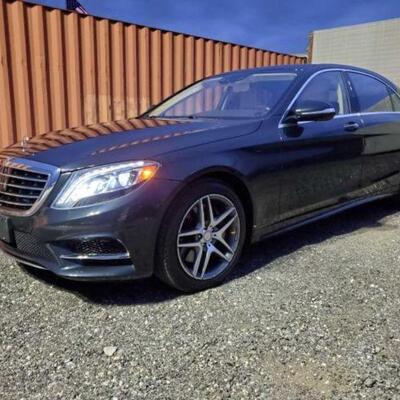 Lot 120: 2015 Mercedes Benz S Class