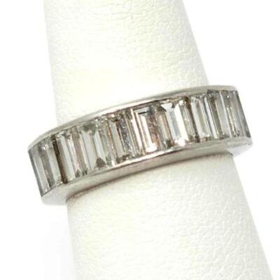 #1224 â€¢ Platinum Diamond Band, 4g