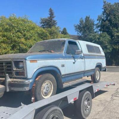 #350 â€¢ 1984 Ford F-150 Year: 1984
Make: Ford
Model: F-150
Vehicle Type: Pickup Truck
Mileage: 73781
Plate: 4H18032
Body Type: 2 Door...