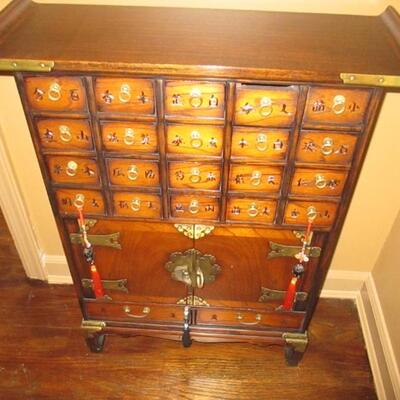 Asian Accent Chest  