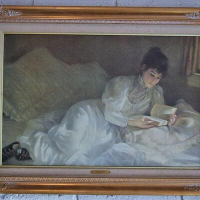 Alan Murray - â€œIVROY LIGHTâ€ Limited Edition 1991 Canvas Lithograph #261/650  