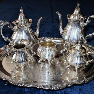 Wallace BAROQUE 6-piece Tea & Coffee Set No.284, 