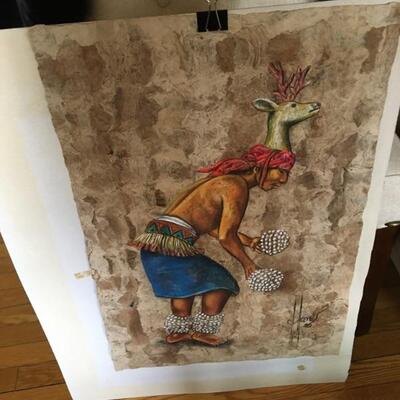 Unframed Artwork
