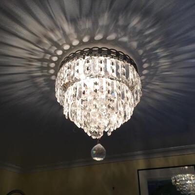 Small Swarovski Crystal Chandelier