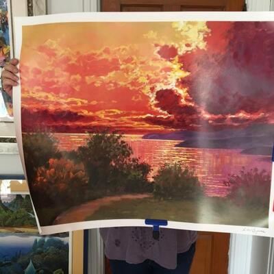 Unframed Artwork