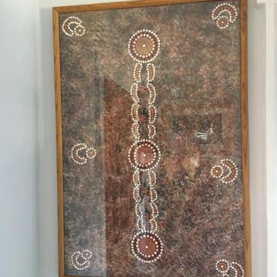 Aboriginal Australian Original Artwork "Honey Bee Dancing"