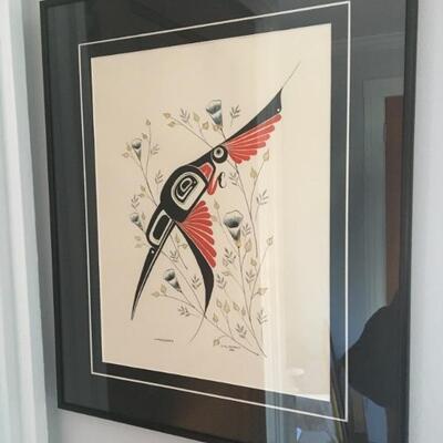 Alaskan Inuit Signed Artwork