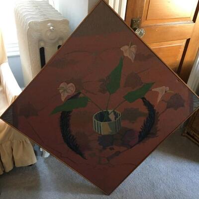 Maria Garbarini (local artist - Philadelphia, PA) "Pink Lillies" signed original painting