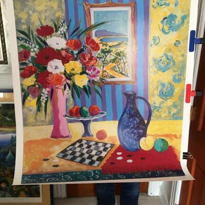 Unframed Artwork