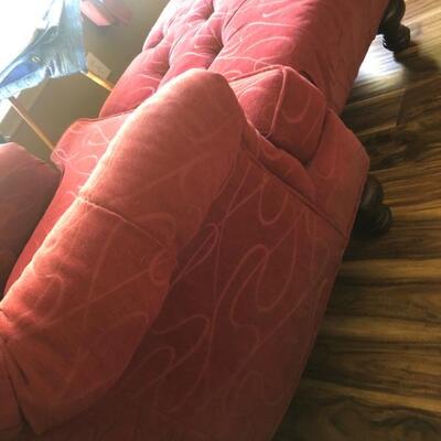 Oversized Chair & Ottoman $150