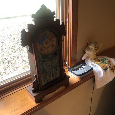 Oak Kitchen Clock