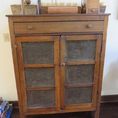 Pie Safe Cabinet