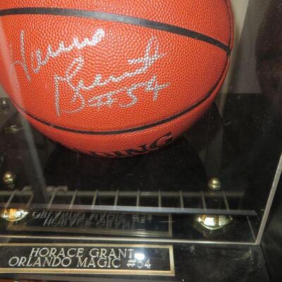 Signed Basketball