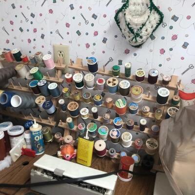 Sewing room thread 