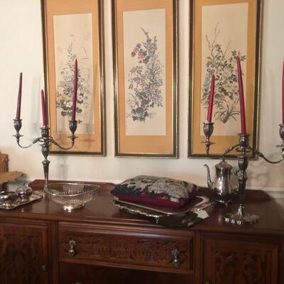 Vintage Holloware Candelabras EP 