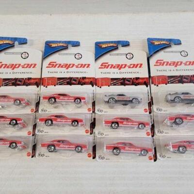 #5582 â€¢ New! 12 Snap-On Special Edition Hot Wheels