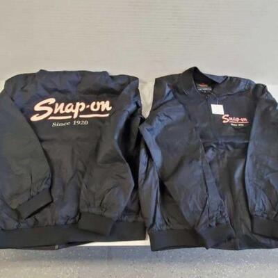 #5208 â€¢ 2 M Snap-On Full-Zip Jackets