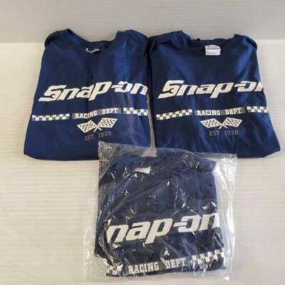 #5258 â€¢ 3 L Snap-On Racing Shirts