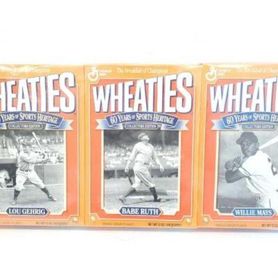 #5154 â€¢ NEW! Wheaties 60 Years of Sports Heritage Collectors Edition