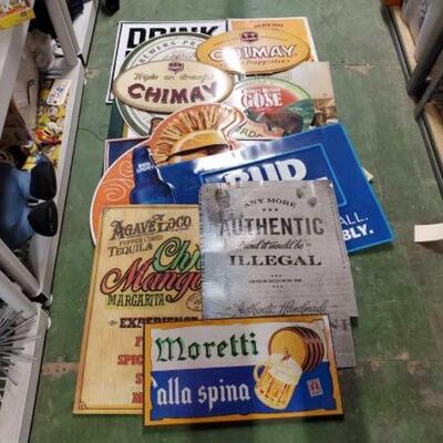 #6596 â€¢ Beer Advertising Signs