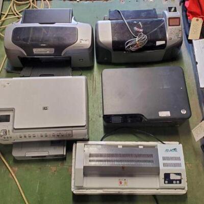 #6590 â€¢ 4 Printers and 1 Laminator