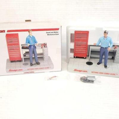#5132 â€¢ Snap-On Sound and Motion Mechanical Bank