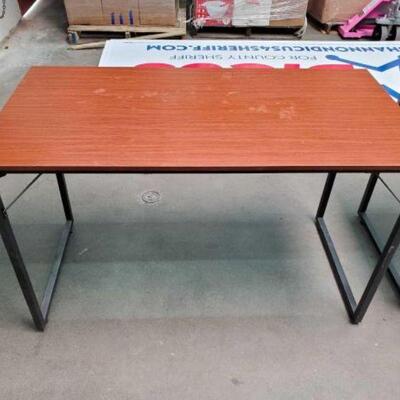 #2656 â€¢ Wood Top Table