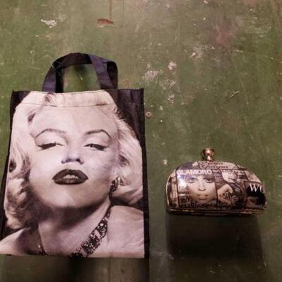 #6568 â€¢ Cluth And Marilyn Monroe Tote Bag
