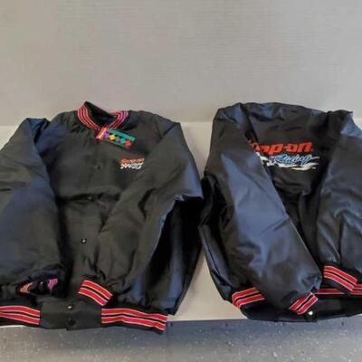 
#5218 â€¢ 2 XL Snap-On Windbreakers