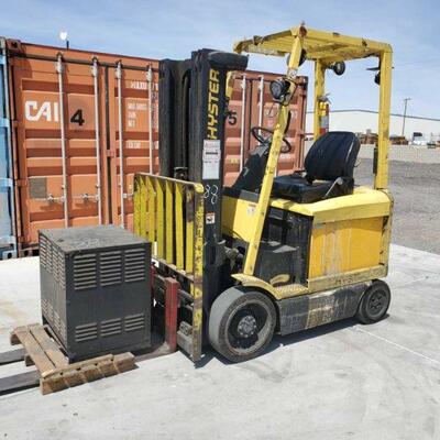 #84 â€¢ CAT E5000 Electric Forklift And Charger !SEE VIDEO!