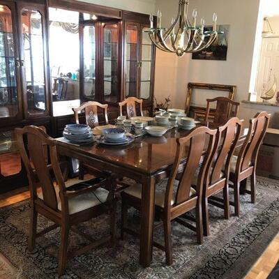 Thomasville Mystique Formal Dining Set