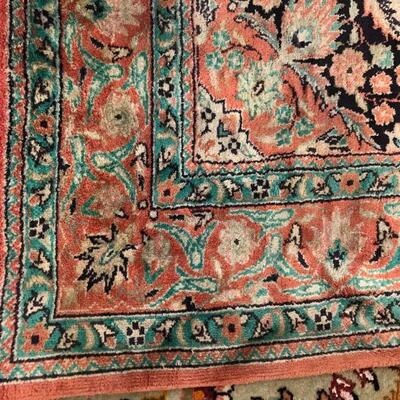 Persian Rug, recently professionally cleaned, 79â€ wide x 119â€ long